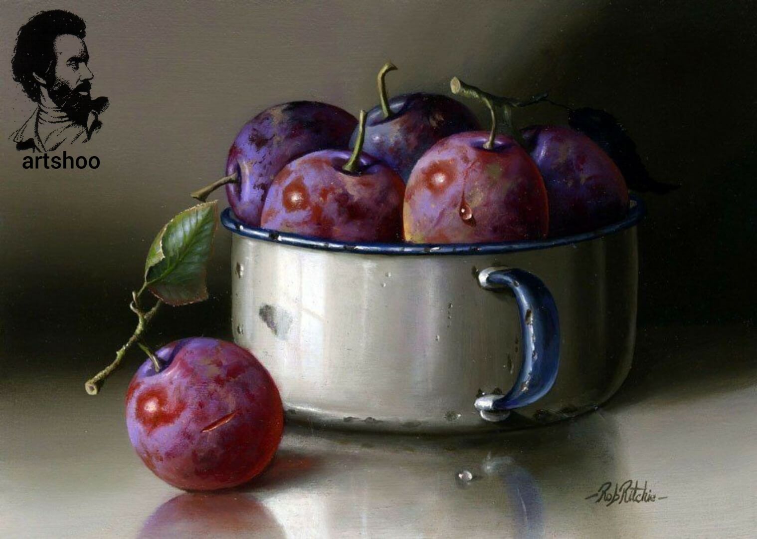 آموزش نقاشی رنگ روغن